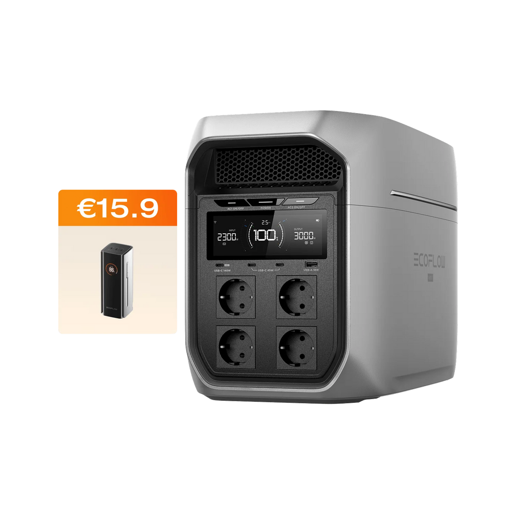Station électrique portable de la gamme EcoFlow DELTA 3 Max (2048Wh)