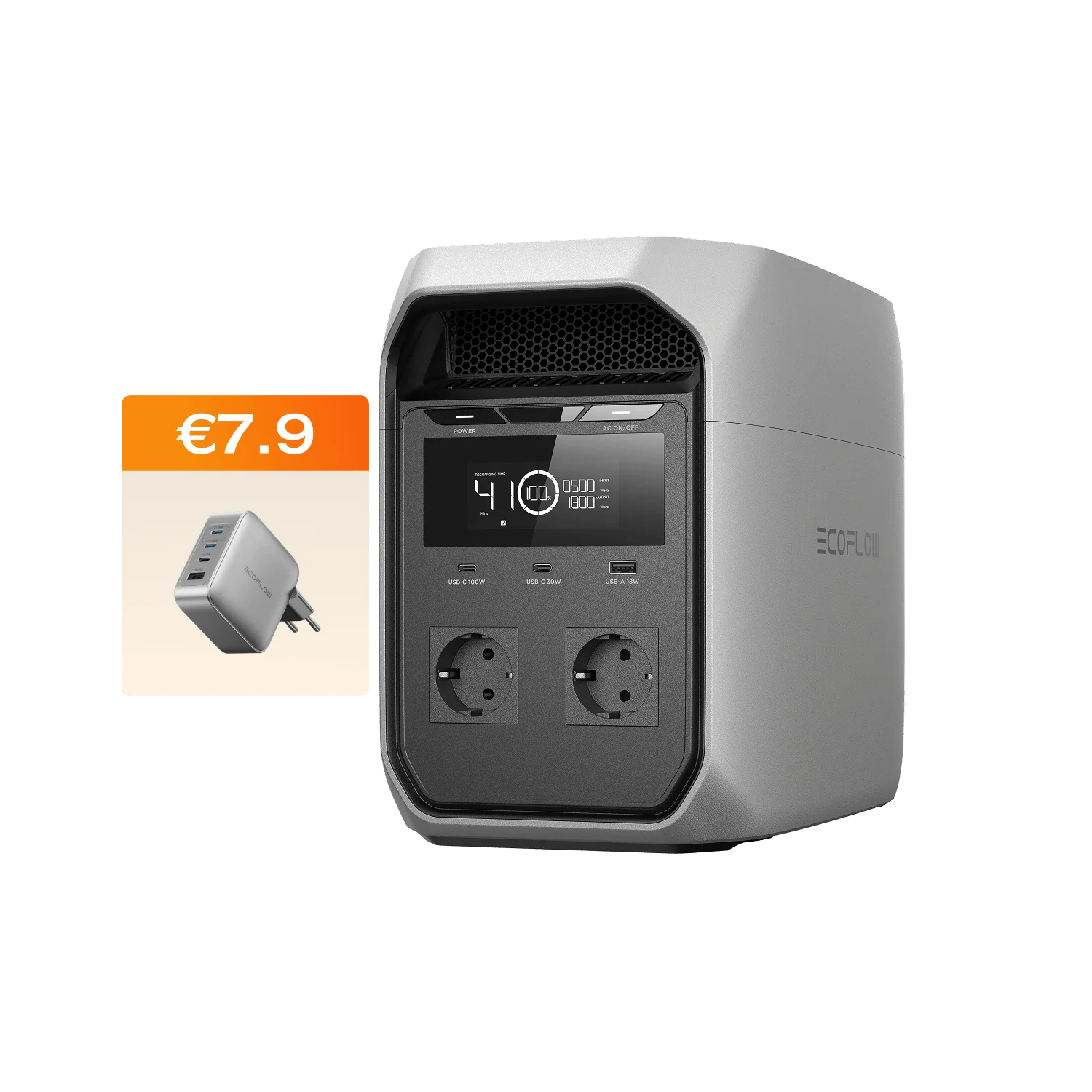 Station électrique portable EcoFlow DELTA 3 Classic (1 024 Wh)