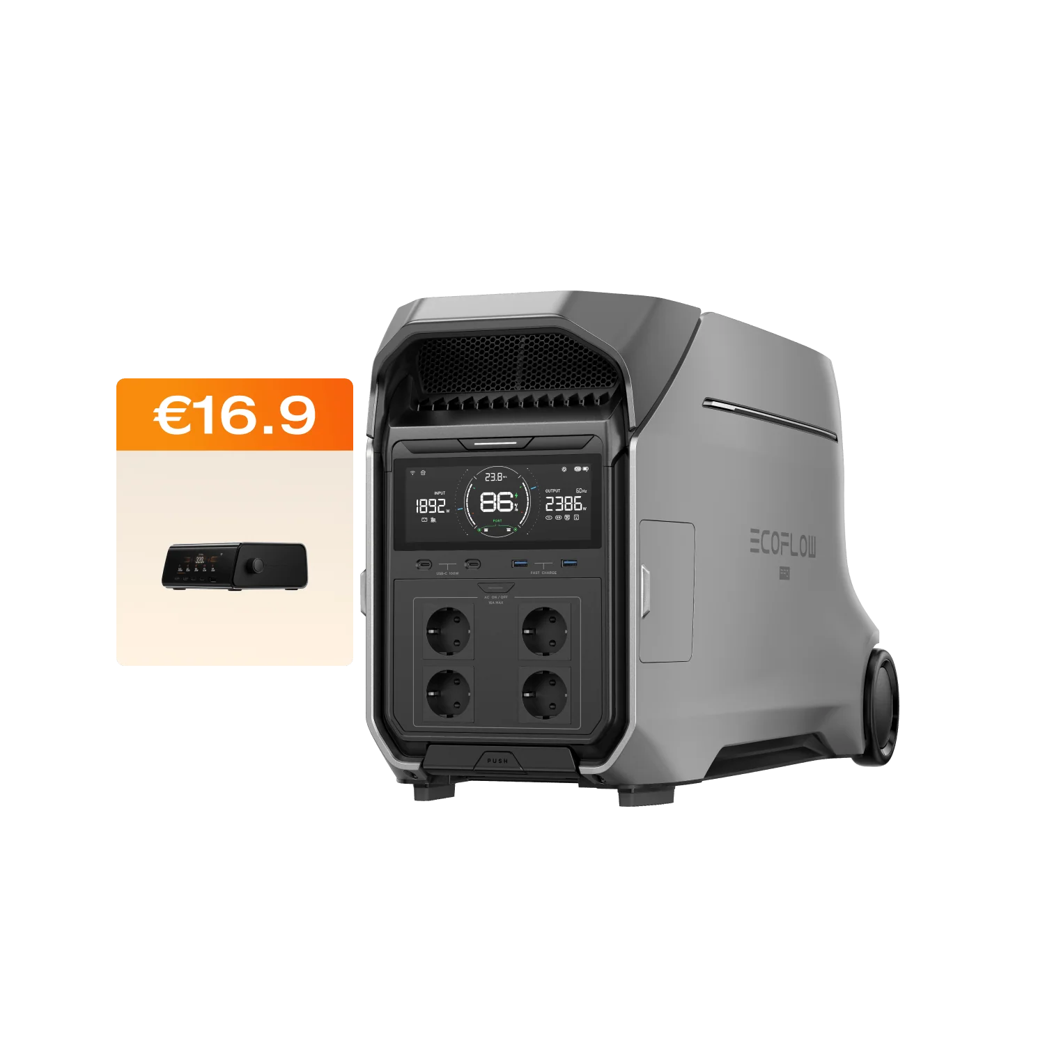 Station électrique portable EcoFlow DELTA Pro 3